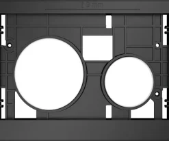 Βάση με Μπουτόν χειρισμού Tece Loop Modular 9240664 σε απόχρωση White Αντιβακτηριακά.