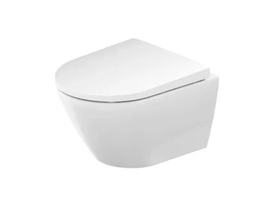 Κρεμαστή λεκάνη WC Τουαλέτας Duravit D-Neo Compact 48 cm από Υαλώδη πορσελάνη.