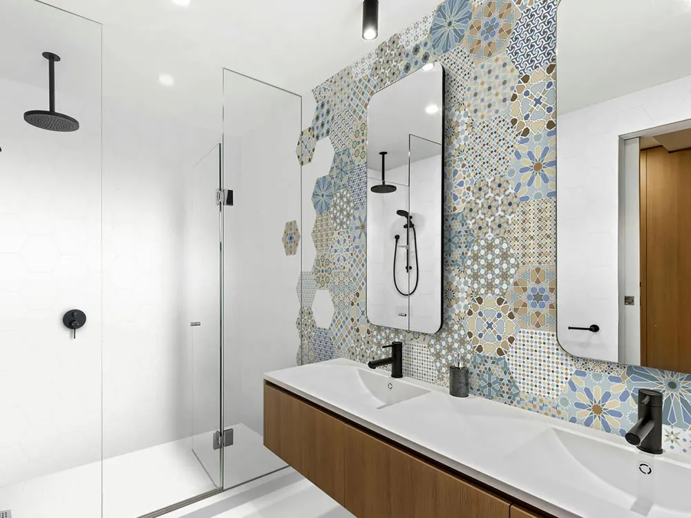 Πλακάκια επένδυσης μπάνιου Al Andaluz 23 x 27 cm