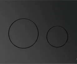 Βάση με Μπουτόν χειρισμού Tece Loop Plastic 9240938 σε απόχρωση Metallic Grafite.