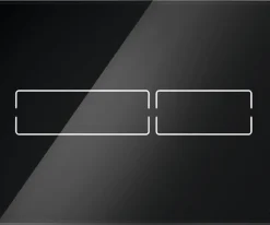 Πλακέτα χειρισμού Tece Lux Mini 9240961 σε απόχρωση Black Glass.
