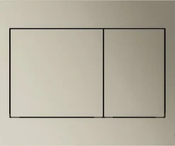 Πλακέτα χειρισμού Tece Now 9240418 σε απόχρωση Metallic Nickel.