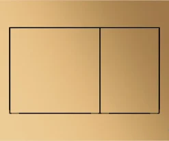 Πλακέτα χειρισμού Tece Now 9240419 σε απόχρωση Metallic Brass.
