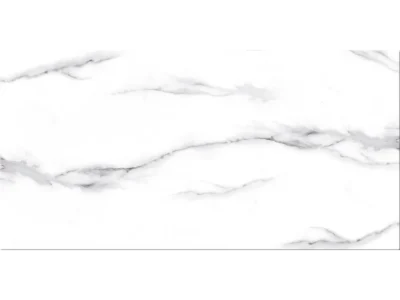Πορσελανάτα πλακάκια δαπέδου Τεχνογρανίτη Statuario Classic 60 x 120 cm.