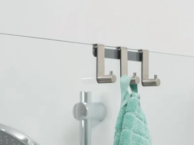 Κρεμαστή ράγα 3 αγκίστρων Langberger 1182-110 Inox Matt.