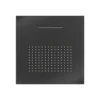 Εντοιχιζόμενη Κεφαλή ντουζ τετράγωνης διατομής Almar E044109-411 50 x 50 cm Black Brushed.