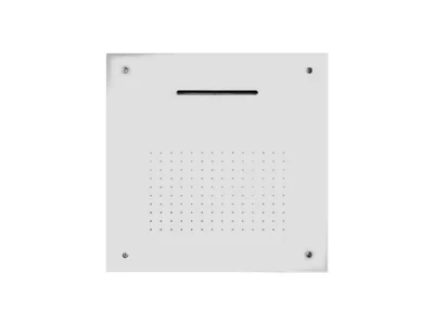 Εντοιχιζόμενη Κεφαλή ντουζ τετράγωνης διατομής Almar E044109-300 50 x 50 cm White Matt.