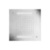 Εντοιχιζόμενη Κεφαλή ντουζ ορθογώνιας διατομής Almar E044172-100 30 x 30 cm Chrome.
