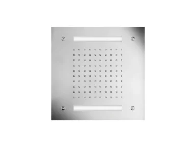 Εντοιχιζόμενη Κεφαλή ντουζ ορθογώνιας διατομής Almar E044172-111 30 x 30 cm Inox Matt.