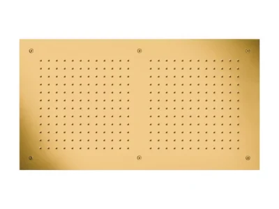 Εντοιχιζόμενη Κεφαλή ντουζ ορθογώνιας διατομής Almar E044088-211 70 x 38 cm Gold Brushed.