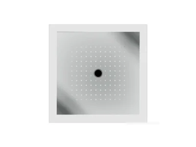 Επίτοιχη Κεφαλή ντουζ τετράγωνης διατομής Almar E044275-100 47 x 47 cm Chrome.