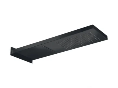 Επίτοιχη Κεφαλή ντουζ ορθογώνιας διατομής Almar E044199-400 53 x 16 cm Black Matt.