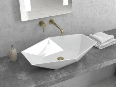 Επιτραπέζιος νιπτήρας μπάνιου LT-1139 64 x 41 cm White χωρίς υπερχείλιση.