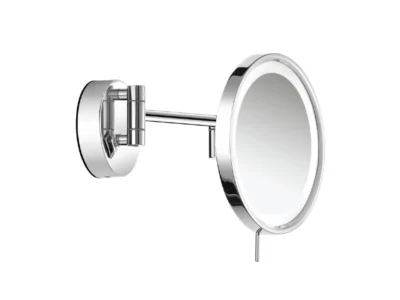 Επίτοιχος καθρέφτης περιποίησης Emily 148725 Chrome.
