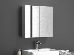 Καθρέπτης μπάνιου με Ερμάριο Lounge ECO-80 80 x 60 cm.