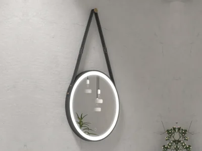 Καθρέπτης μπάνιου με φωτισμό LED Lounge PIM-0154 50 x 50 cm.