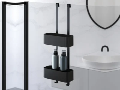 Κρεμαστή Σπογγοθήκη - Μπουκαλοθήκη Langberger 8902-400 Black Matt.