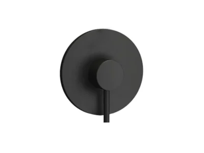 Μίκτης εντοιχισμένου συστήματος ντουζιέρας 1 Εξόδου Artemis SO51021-N Black Matt.