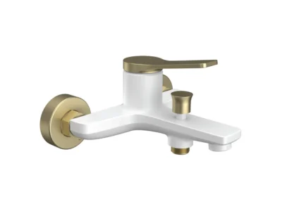 Μπαταρία Λουτρού Antare WNX238073PH-B White Matt / Bronze.