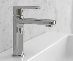 Επιτραπέζια Μπαταρία Νιπτήρα Pearl ZQ16328C Chrome.