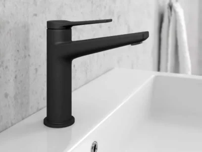 Επιτραπέζια Μπαταρία Νιπτήρα Andare WNW168073PA Black Matt.