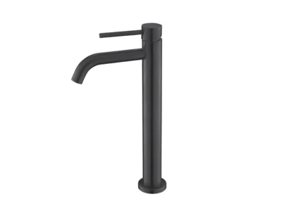 Επικαθήμενη Μπαταρία Νιπτήρα Artemis B99002-N Black Matt.