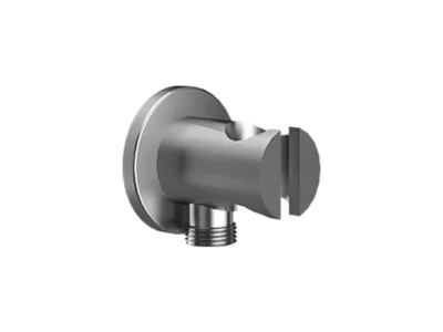 Παροχή νερού επίτοιχη με στήριγμα τηλεφώνου Lounge AC-050 Inox Matt.