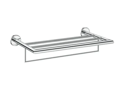 Μεταλλική Ραφιέρα πετσετών Emily 140911 σε απόχρωση Χρωμέ γυαλιστερό.