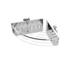 Γωνιακή Σπογγοθήκη - Μπουκαλοθήκη Geesa 3047 -100 Chrome.