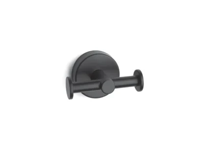 Άγκιστρο πετσετών επιτοίχιας τοποθέτησης Uno 120255 Black Matt