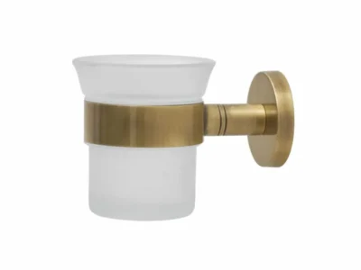 Ποτηροθήκη κρυστάλλινη επιτοίχιας τοποθέτησης Emily 325958 Bronze