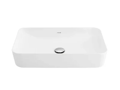 Επιτραπέζιος νιπτήρας μπάνιου Ultra UL-60 60 x 40 cm White χωρίς υπερχείλιση.