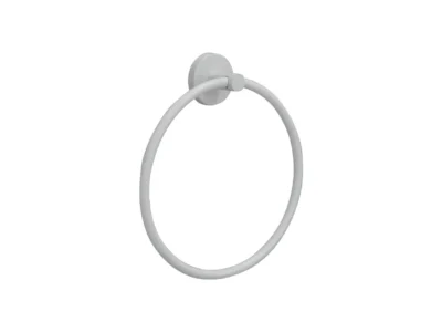 Κρίκος πετσετών επιτοίχιας τοποθέτησης Emily 605960 White Matt