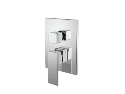 Μίκτης εντοιχισμένου συστήματος ντουζιέρας 2 Εξόδων Ria 690842 Chrome.