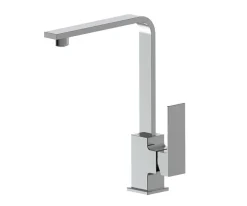 Μπαταρία Κουζίνας Ria 699019 Chrome. Με υψηλό περιστρεφόμενο ρουξούνι.