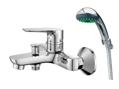 Μπαταρία Λουτρού Lux 690621 Chrome. Τοποθέτηση στον Τοίχο.