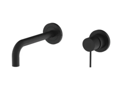 Επίτοιχη εντοιχισμένη Μπαταρία Νιπτήρα Lux 690613 MB Black Matt.