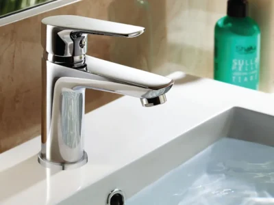 Επικαθήμενη Μπαταρία Νιπτήρα Lux 690611 Chrome.