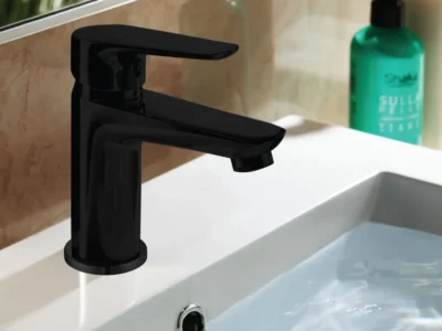 Επικαθήμενη Μπαταρία Νιπτήρα Lux 690611 MB Black Matt.