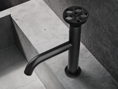 Μπαταρία Νιπτήρα Teorema Programe One 631004 Black Matt.