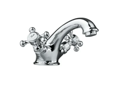 Επικαθήμενη Μπαταρία Νιπτήρα Retro Reitano Antea 110617 Chrome.