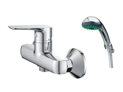 Μπαταρία Ντουζιέρας Lux 690631 Chrome.