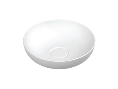 Επιτραπέζιος νιπτήρας μπάνιου Vision 286342 MW 42 x 42 cm White Matt χωρίς υπερχείλιση.