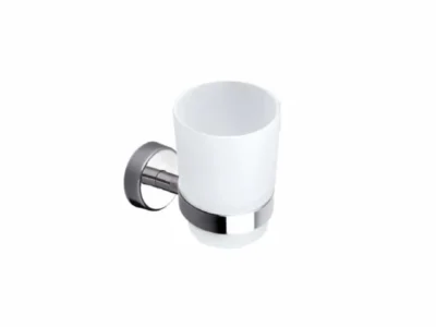 Ποτηροθήκη κρυστάλλινη επιτοίχιας τοποθέτησης Moderno 2501 Chrome