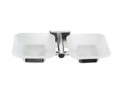 Σαπουνοθήκη κρυστάλλινη επιτοίχιας τοποθέτησης Quattro 4833 Chrome