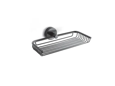 Σαπουνοθήκη μεταλλική επιτοίχιας τοποθέτησης Uno 130455 Black Matt