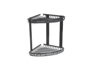 Σπογγοθήκη-Μπουκαλοθήκη γωνιακή Reti 96377755 Black Matt.