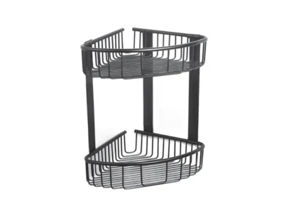 Σπογγοθήκη-Μπουκαλοθήκη γωνιακή Reti 96388855 Black Matt.