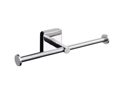 Χαρτοθήκη διπλή επιτοίχιας τοποθέτησης Quattro 4422 Chrome