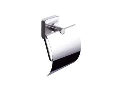 Χαρτοθήκη με Κάλυμμα επιτοίχιας τοποθέτησης Quattro 4403 Chrome